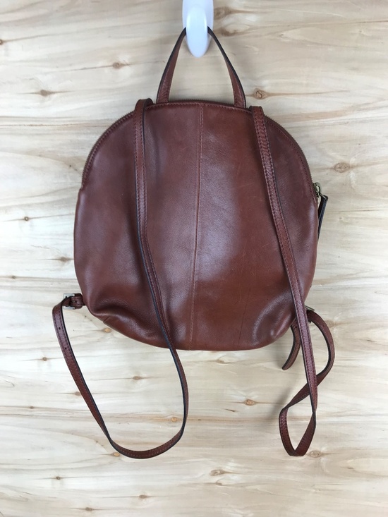 Vintage Margot New York Soft Brown Leather Backpack Purse EUC main image 10